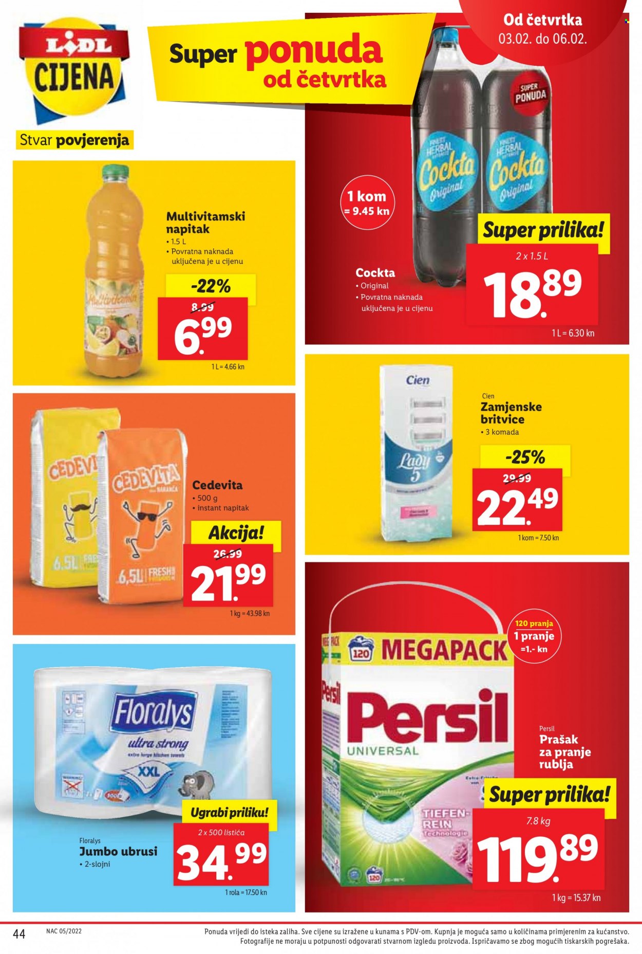Lidl katalog - 31.01.2022. - 06.02.2022. Stranica 44