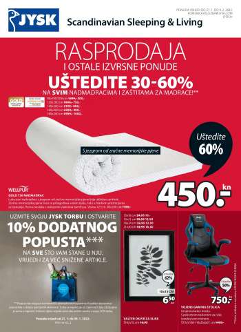 JYSK katalog - 27.01.2022. - 09.02.2022.