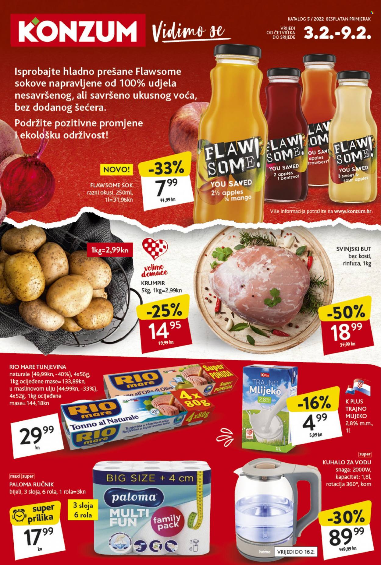 Konzum katalog - 03.02.2022. - 09.02.2022. Stranica 1