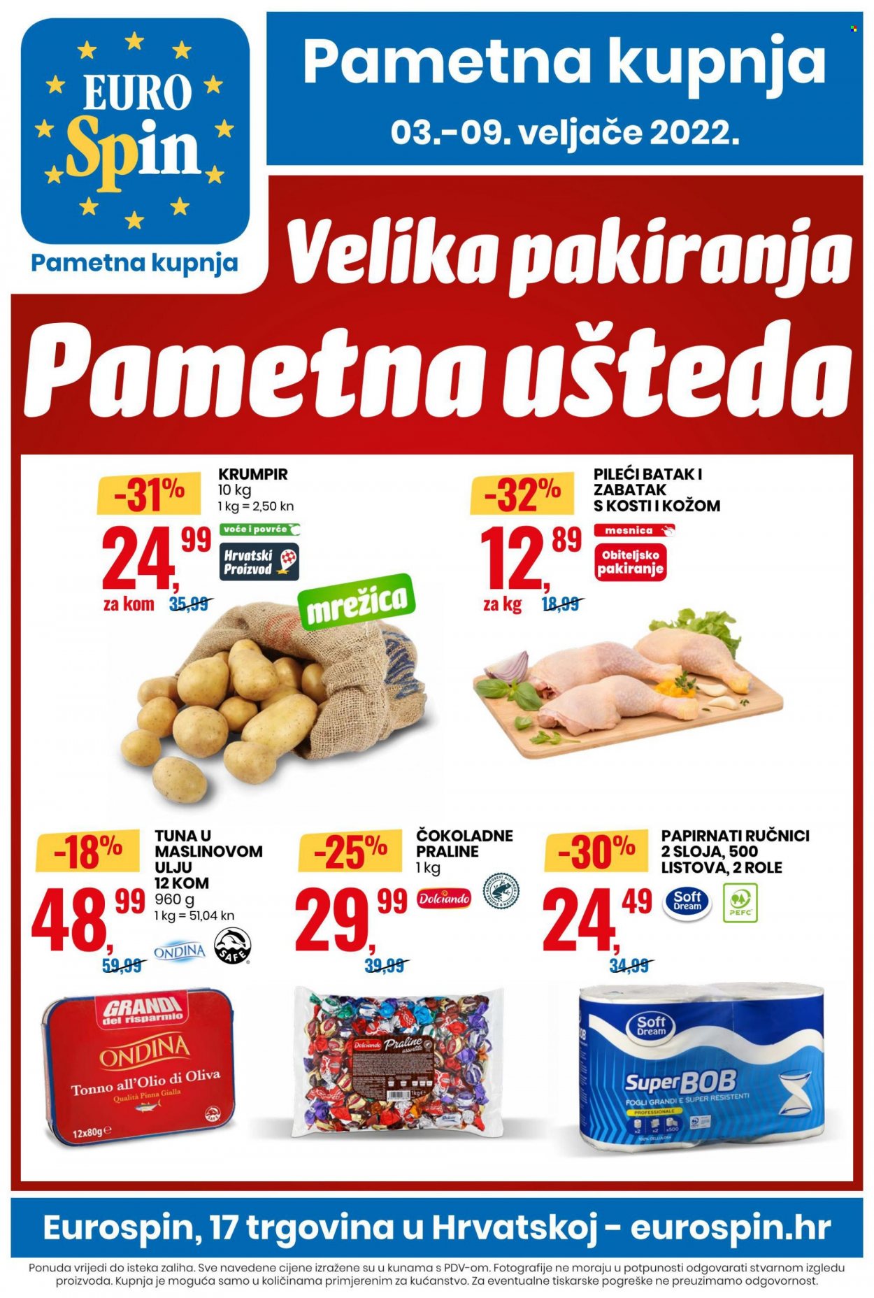 Eurospin katalog - 03.02.2022. - 09.02.2022. Stranica 1
