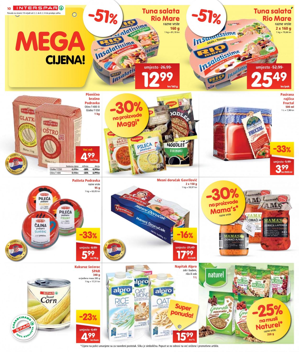 INTERSPAR katalog - 02.02.2022. - 08.02.2022. Stranica 10