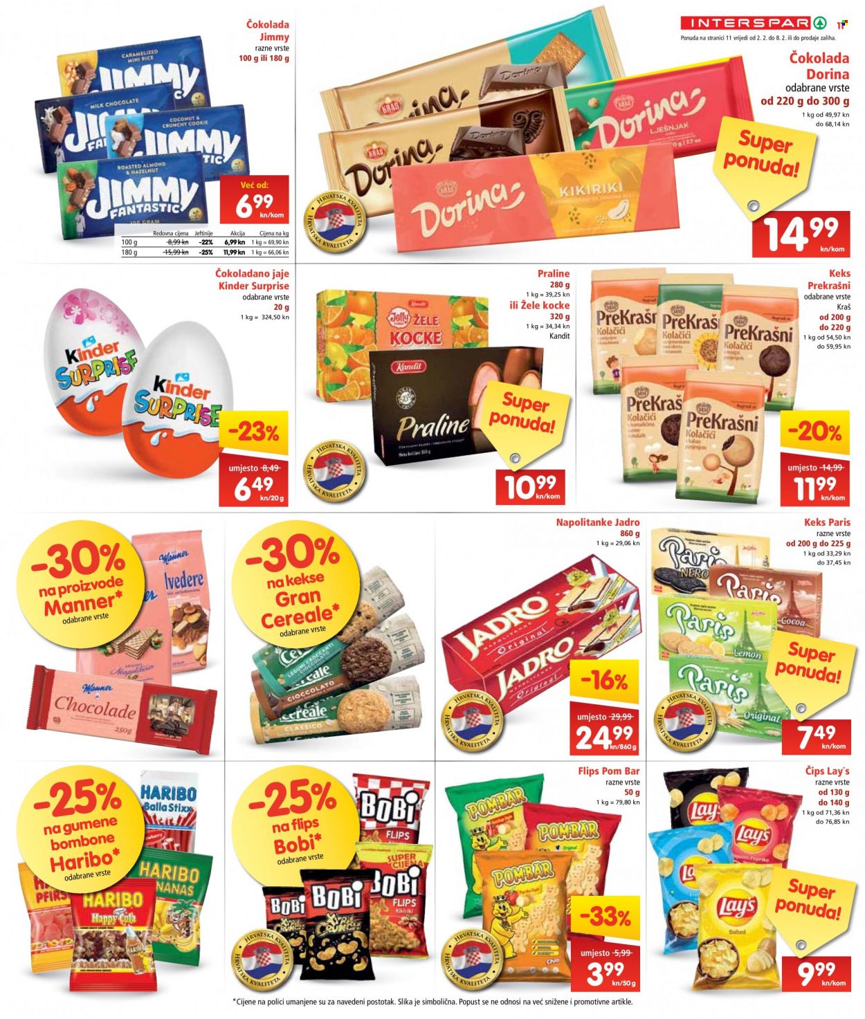 INTERSPAR katalog - 02.02.2022. - 08.02.2022. Stranica 11