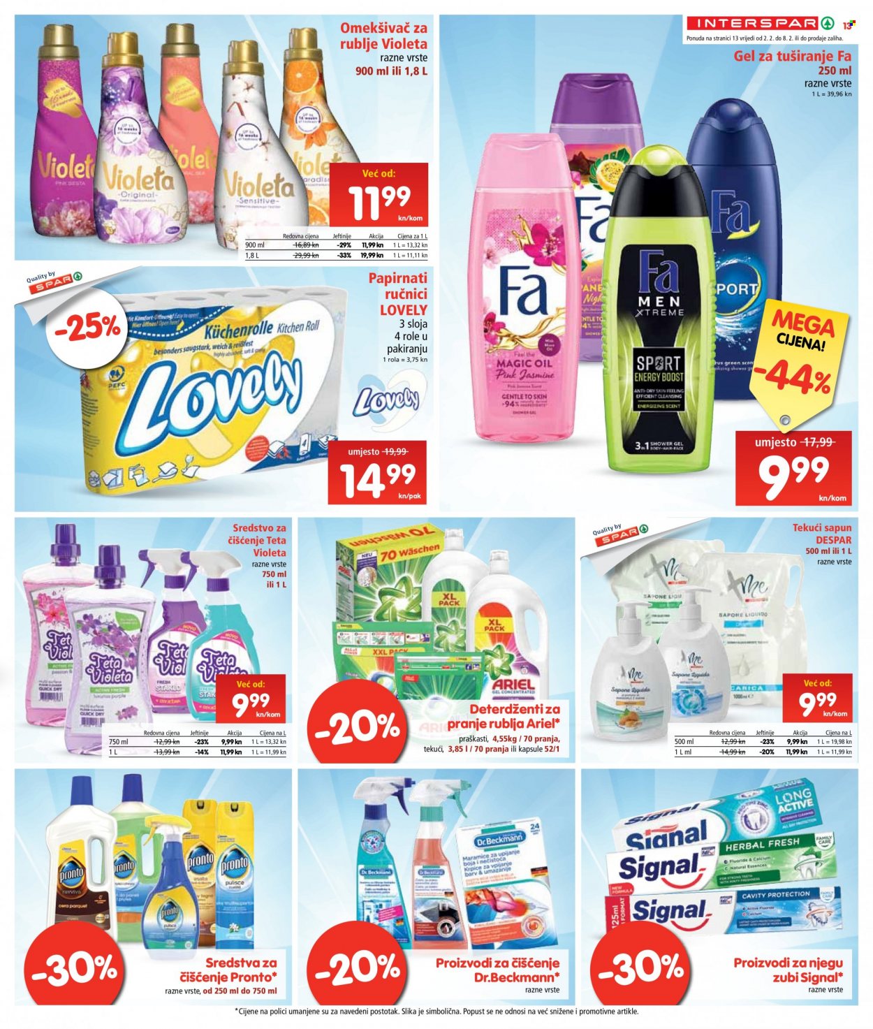 INTERSPAR katalog - 02.02.2022. - 08.02.2022. Stranica 13
