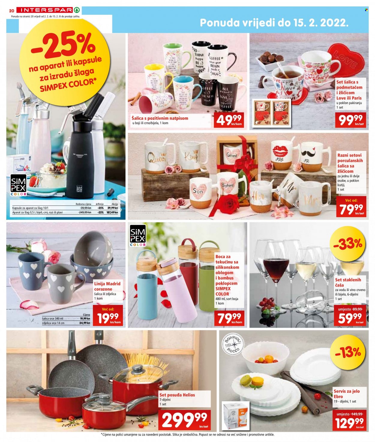 INTERSPAR katalog - 02.02.2022. - 08.02.2022. Stranica 20