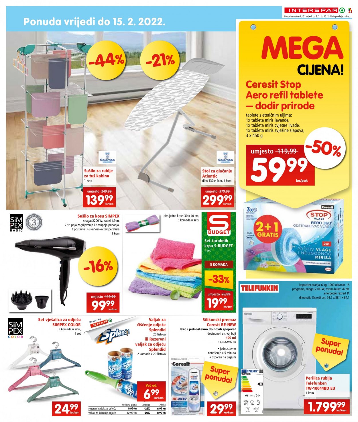 INTERSPAR katalog - 02.02.2022. - 08.02.2022. Stranica 21