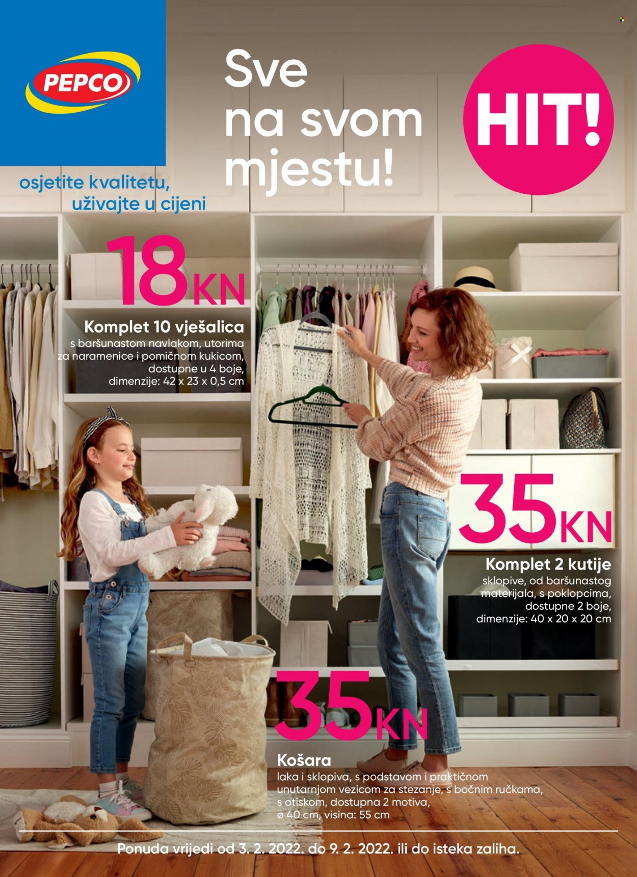 Pepco katalog - 03.02.2022. - 09.02.2022. Stranica 1