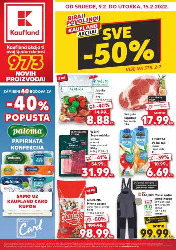 Kaufland katalog - 09.02.2022. - 15.02.2022.