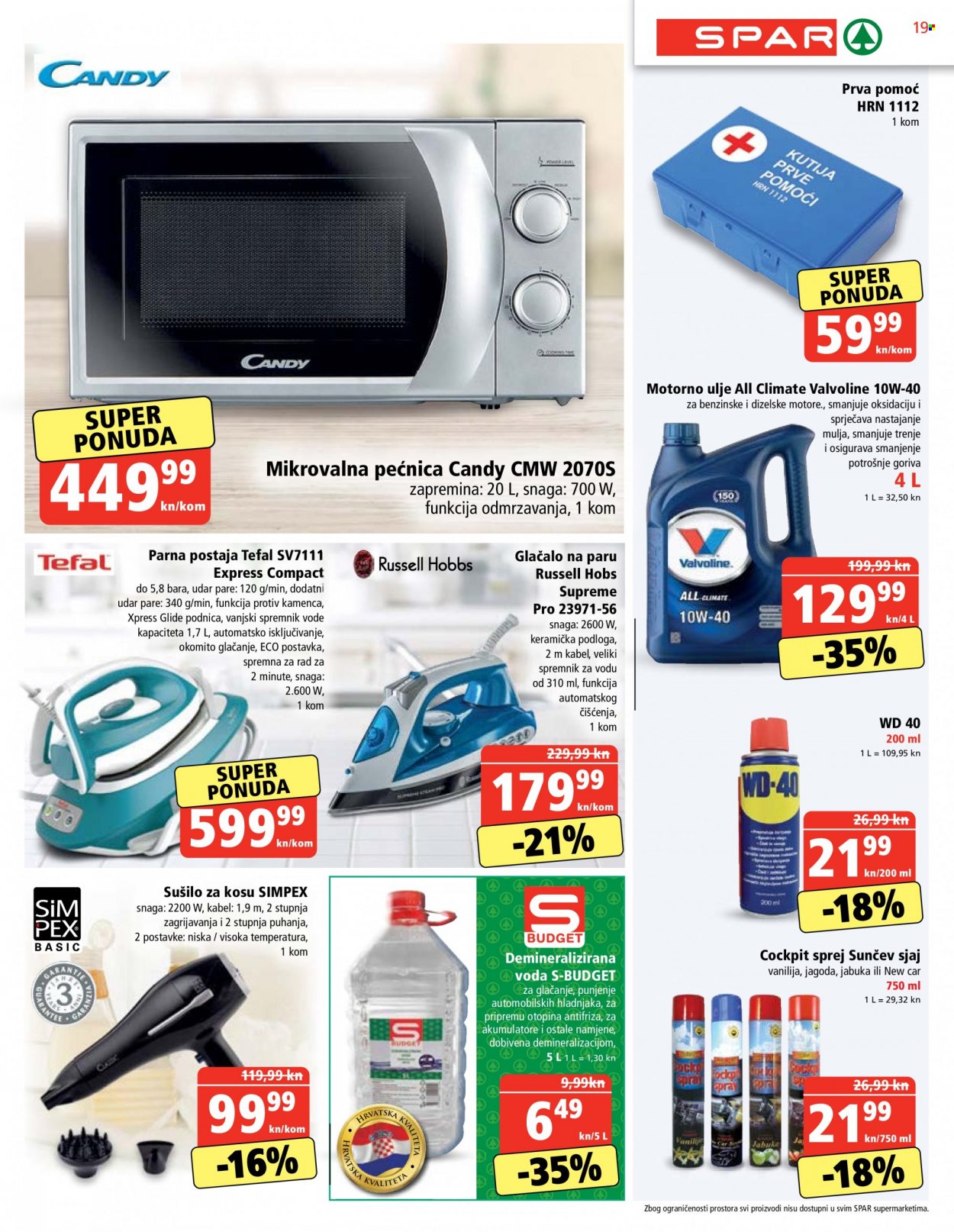 SPAR katalog - 09.02.2022. - 15.02.2022. Stranica 19