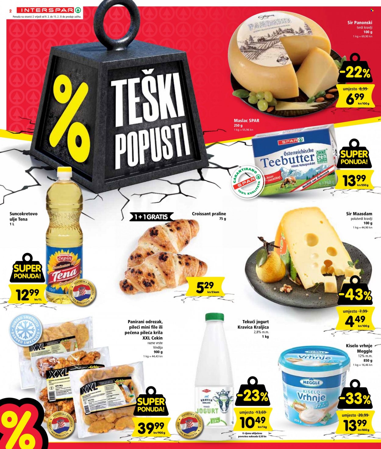 INTERSPAR katalog - 09.02.2022. - 15.02.2022. Stranica 2