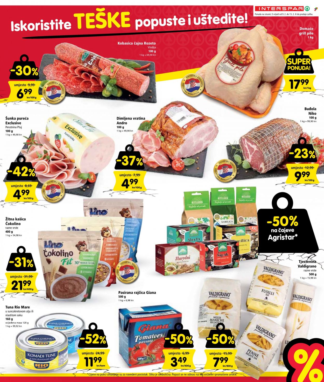 INTERSPAR katalog - 09.02.2022. - 15.02.2022. Stranica 3