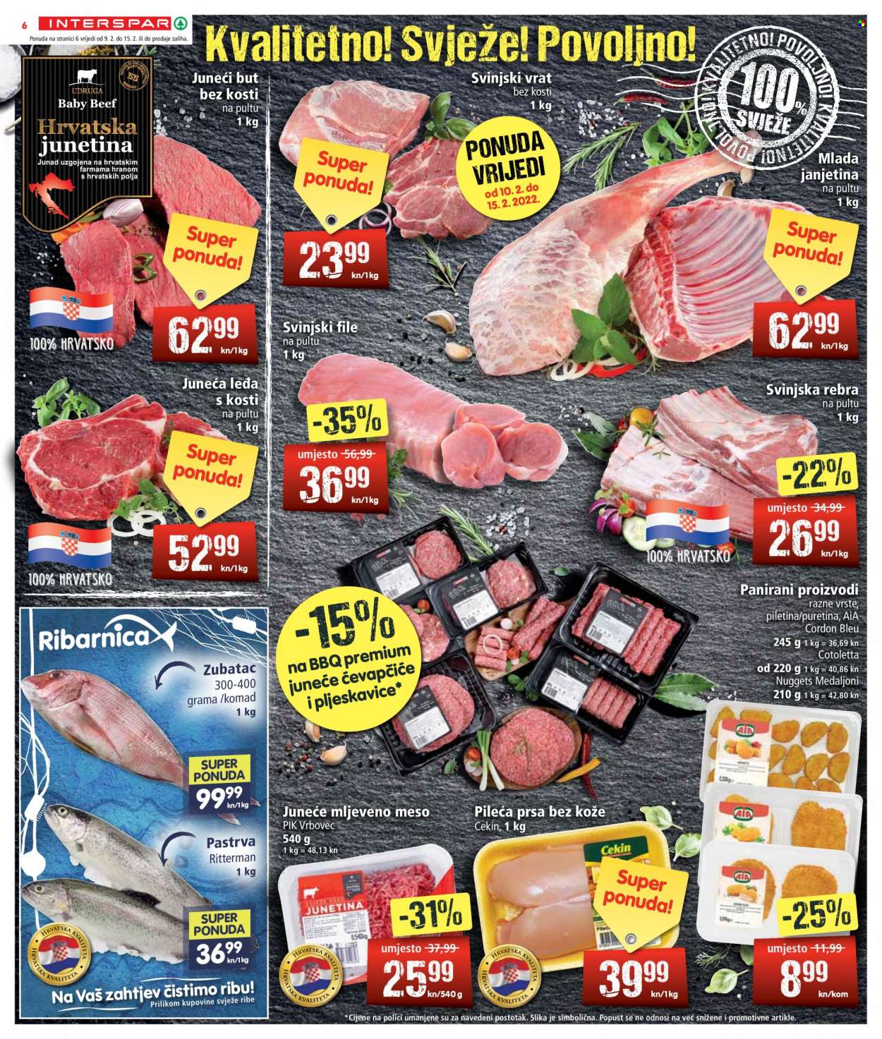 INTERSPAR katalog - 09.02.2022. - 15.02.2022. Stranica 6