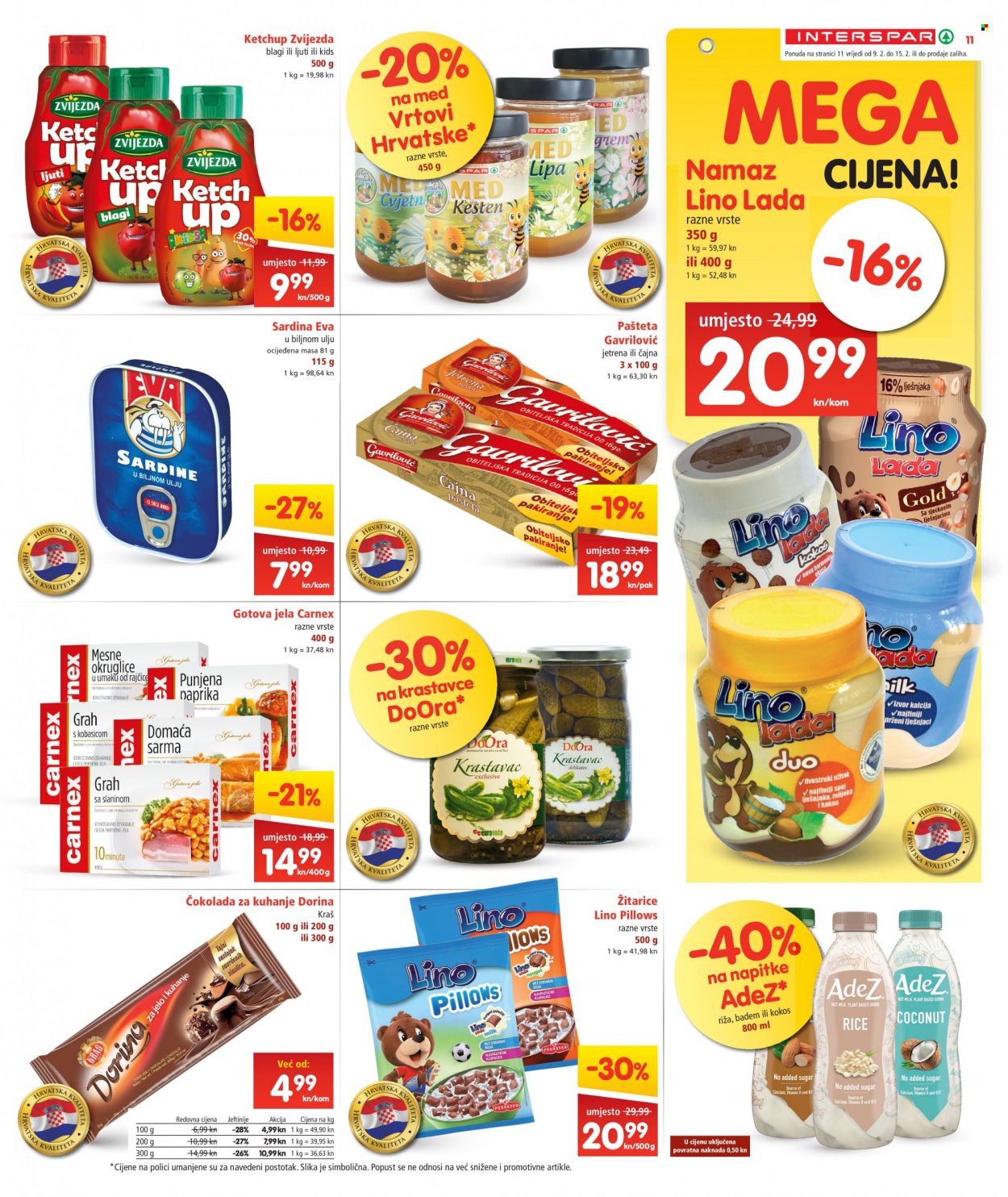 INTERSPAR katalog - 09.02.2022. - 15.02.2022. Stranica 11