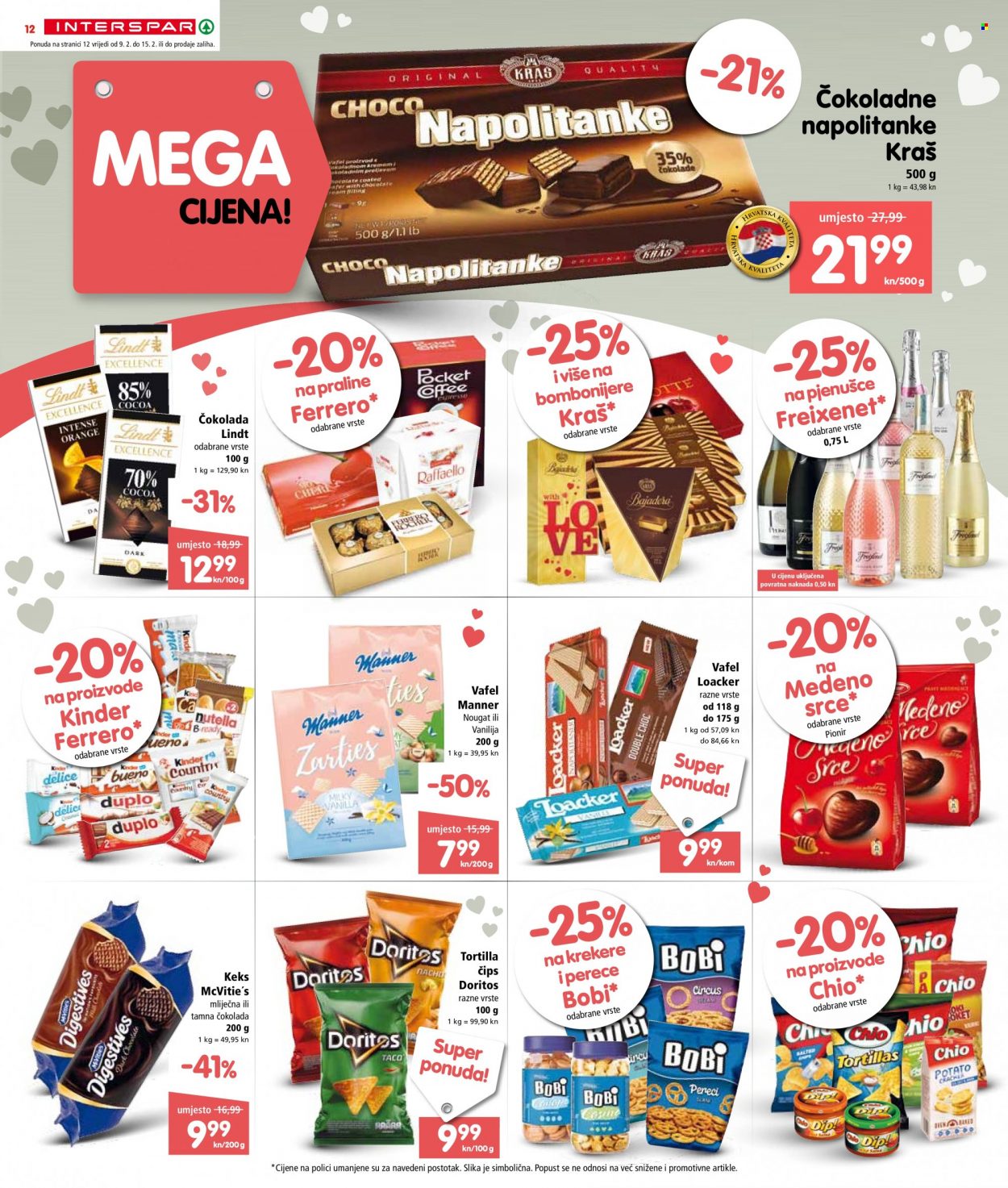 INTERSPAR katalog - 09.02.2022. - 15.02.2022. Stranica 12