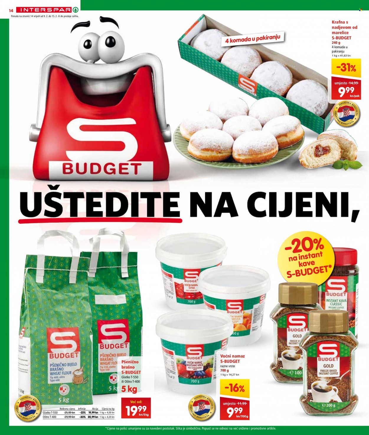 INTERSPAR katalog - 09.02.2022. - 15.02.2022. Stranica 14