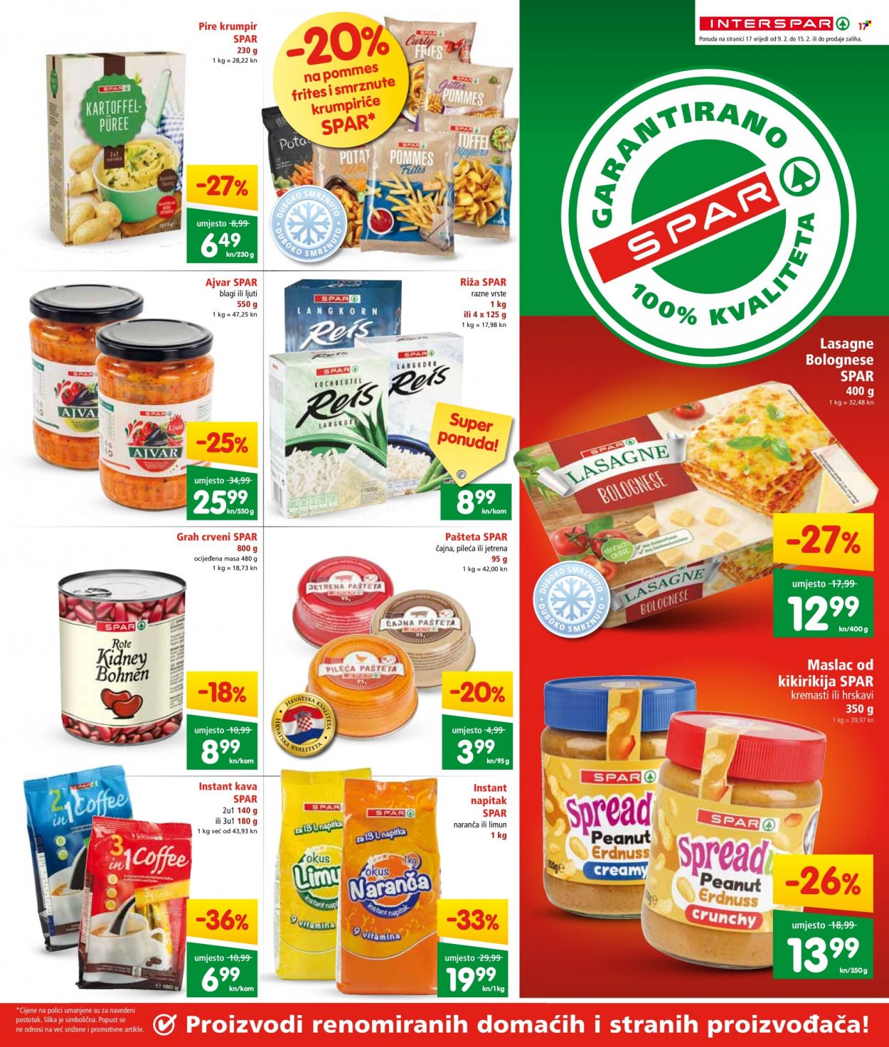 INTERSPAR katalog - 09.02.2022. - 15.02.2022. Stranica 17