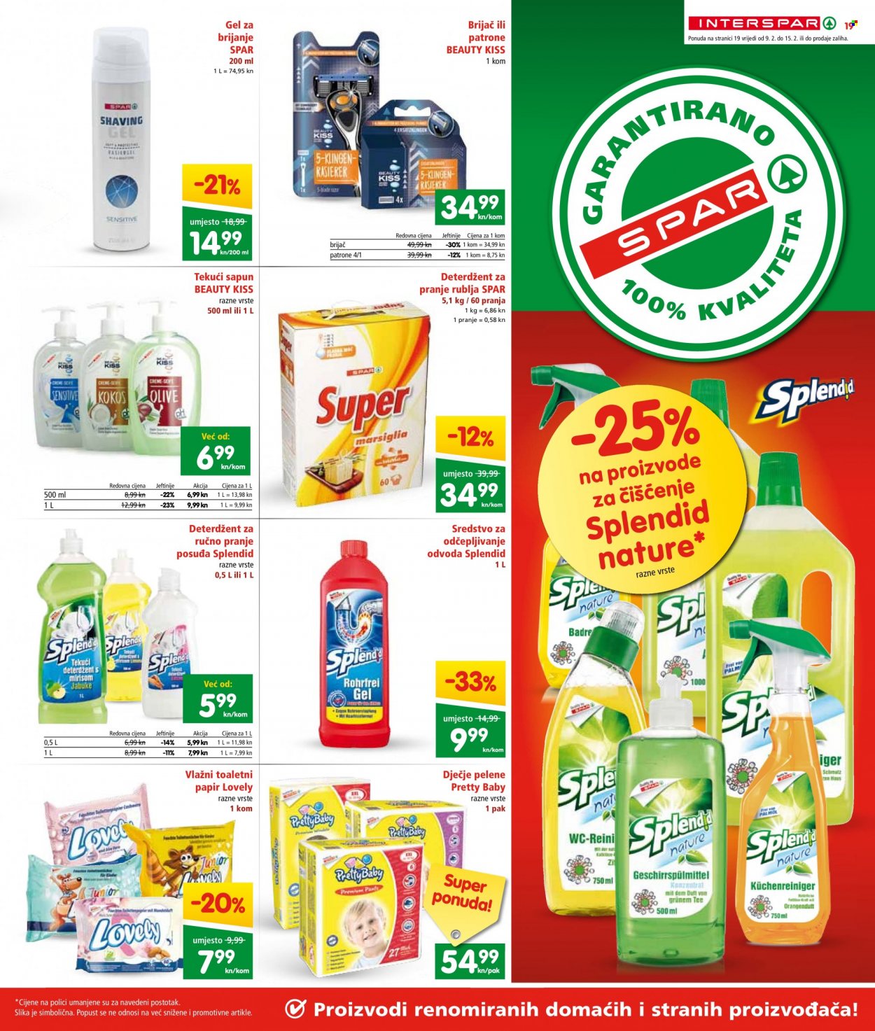 INTERSPAR katalog - 09.02.2022. - 15.02.2022. Stranica 19