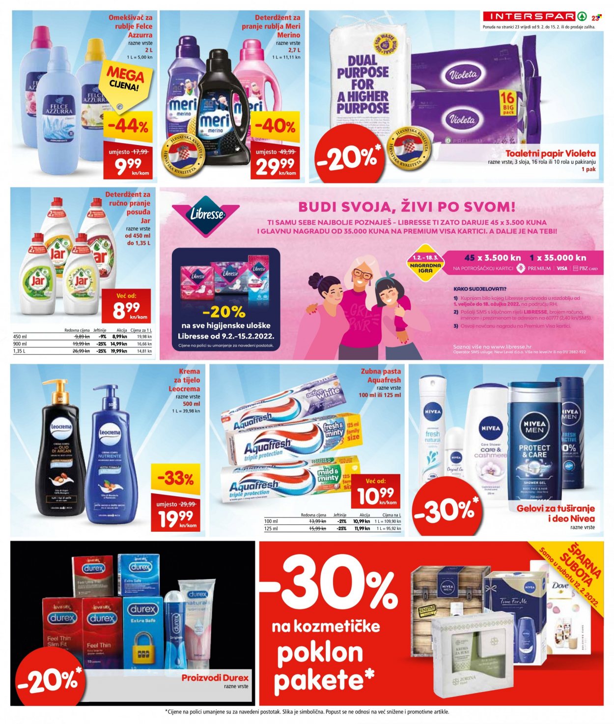 INTERSPAR katalog - 09.02.2022. - 15.02.2022. Stranica 23