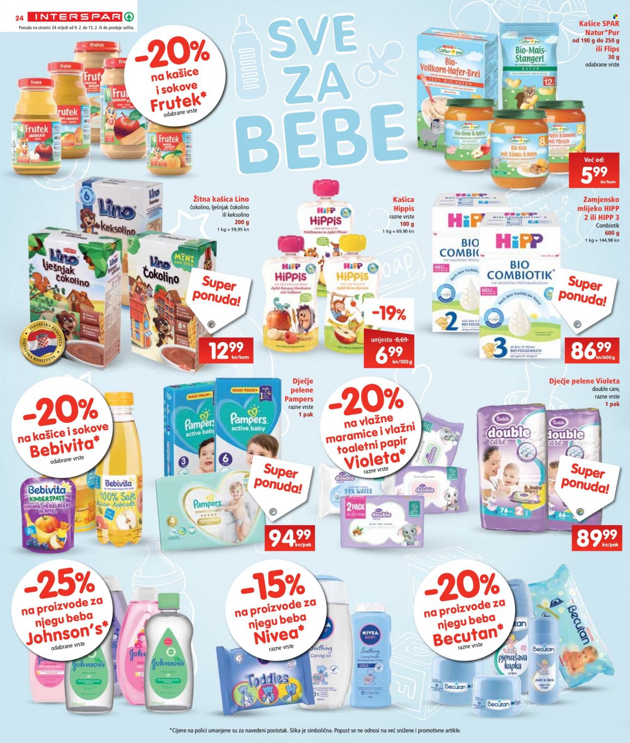 INTERSPAR katalog - 09.02.2022. - 15.02.2022. Stranica 24