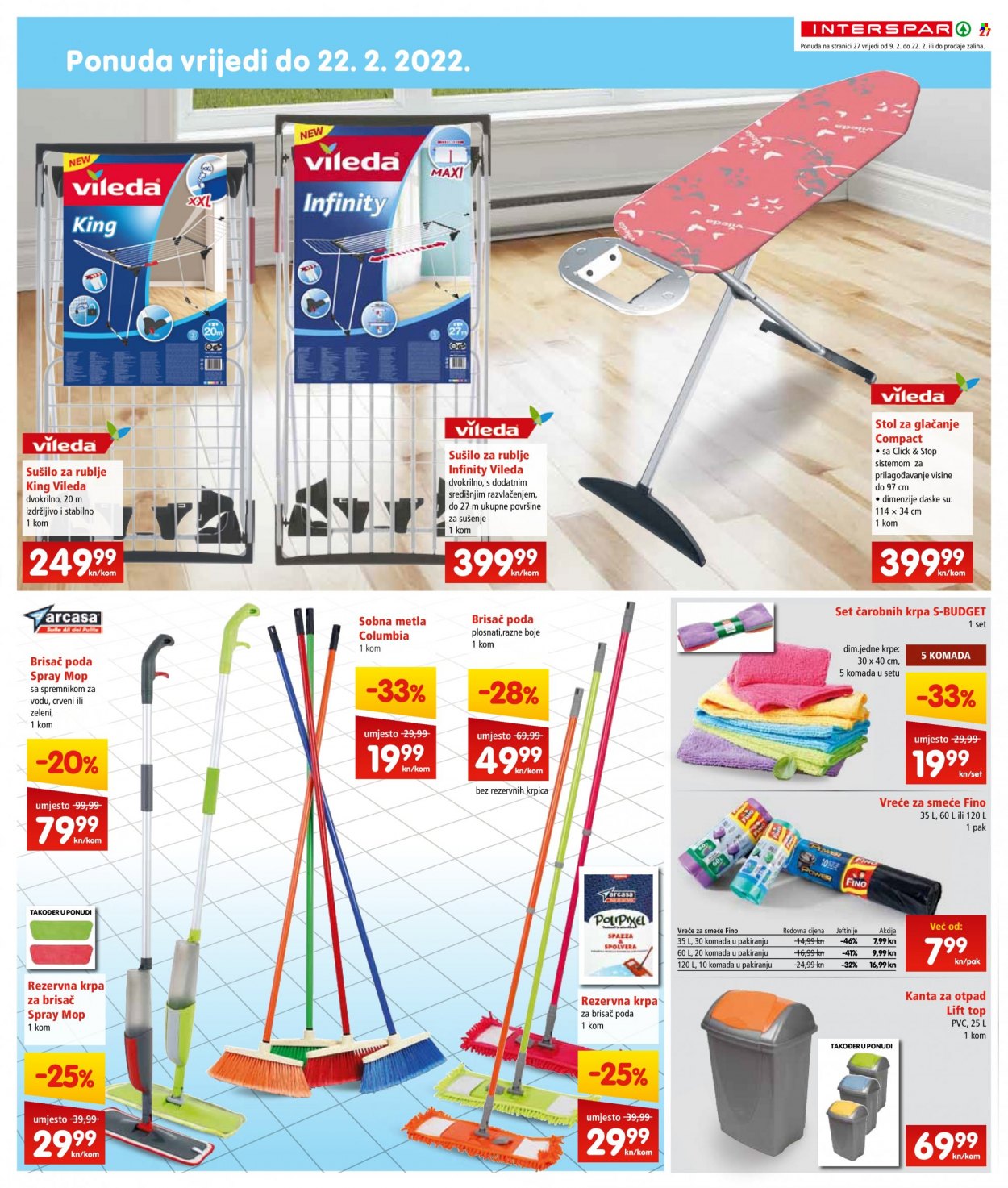 INTERSPAR katalog - 09.02.2022. - 15.02.2022. Stranica 27