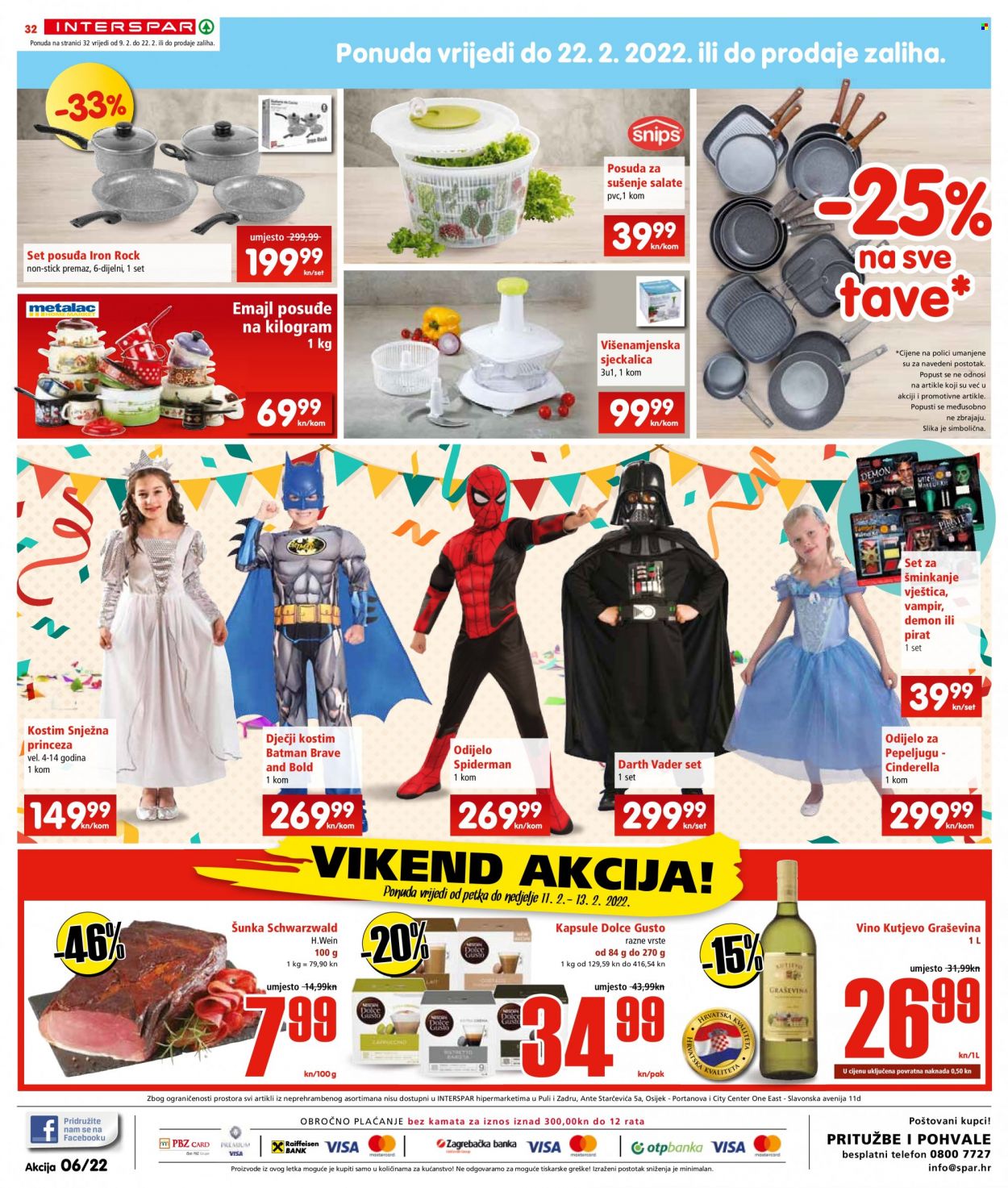 INTERSPAR katalog - 09.02.2022. - 15.02.2022. Stranica 32