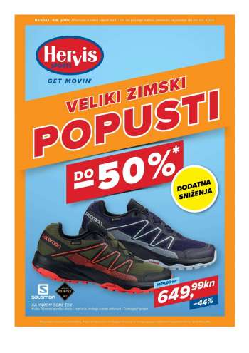 Hervis katalog - 11.02.2022. - 20.02.2022.