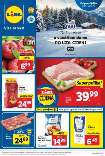 Lidl katalog - 14.02.2022. - 20.02.2022.