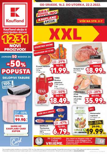 Kaufland katalog - 16.02.2022. - 22.02.2022.