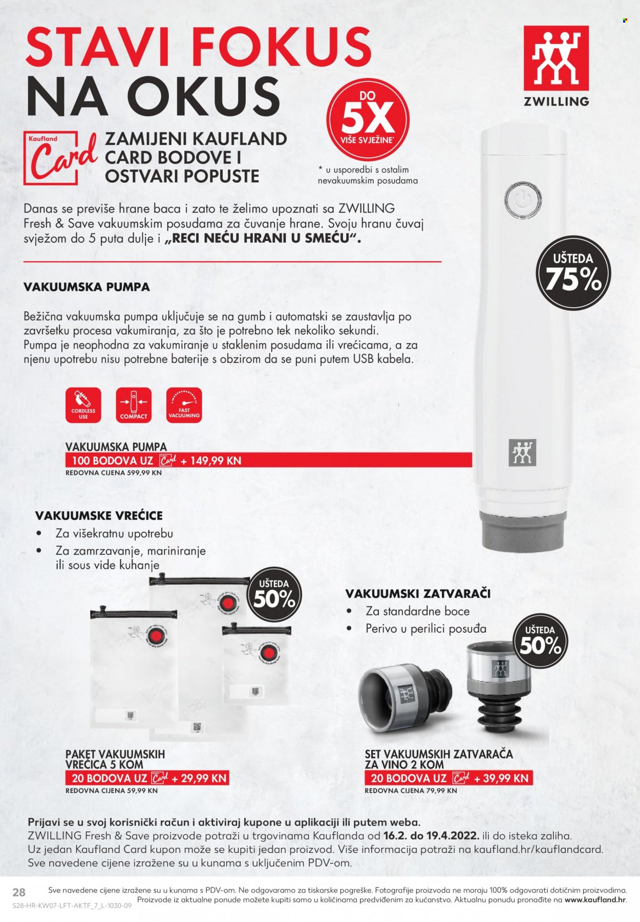 Kaufland katalog - 16.02.2022. - 22.02.2022. Stranica 28