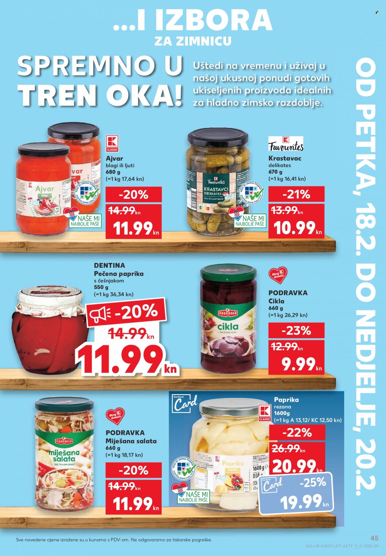 Kaufland katalog - 16.02.2022. - 22.02.2022. Stranica 45