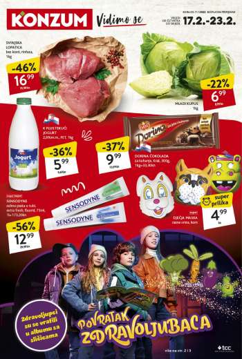 Konzum katalog - 17.02.2022. - 23.02.2022.