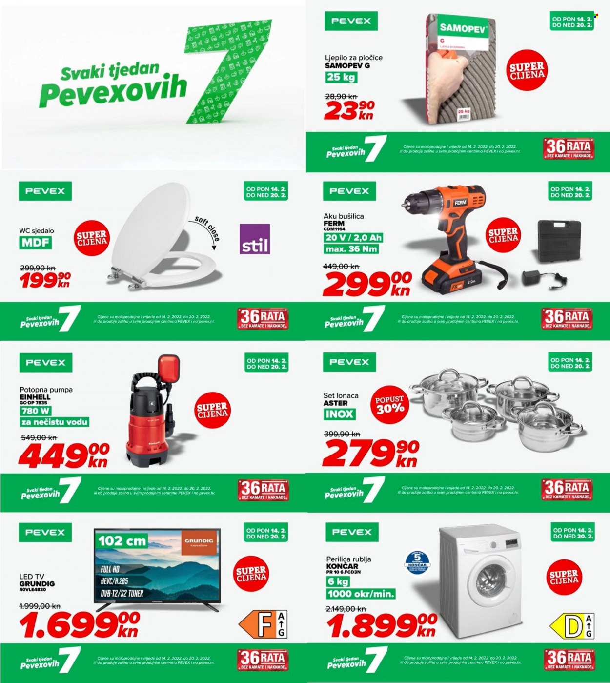 Pevex katalog - 14.02.2022. - 20.02.2022. Stranica 1