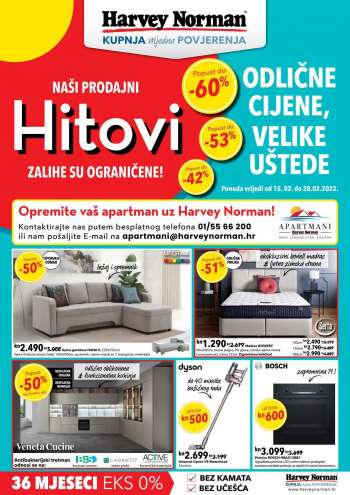 Harvey Norman katalog - 15.02.2022. - 28.02.2022.