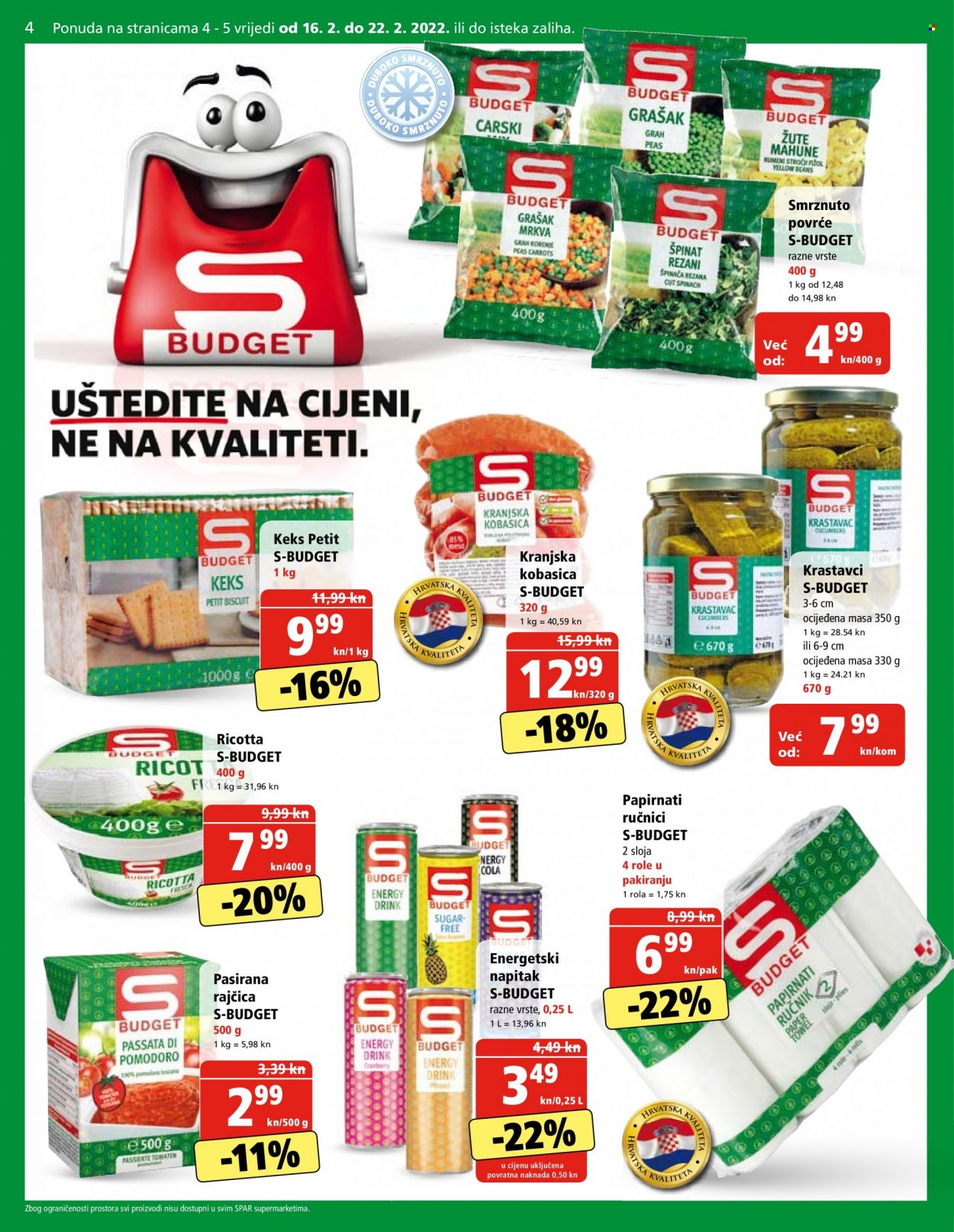 SPAR katalog - 16.02.2022. - 22.02.2022. Stranica 4