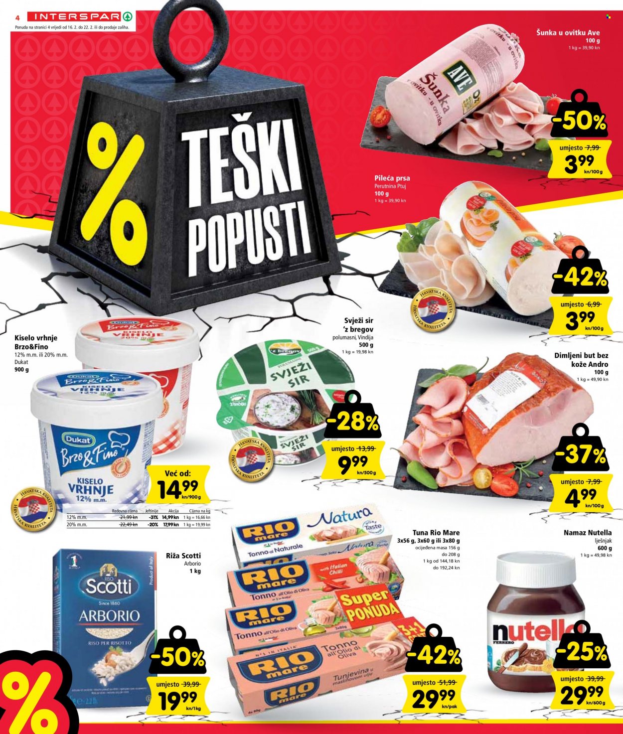 INTERSPAR katalog - 16.02.2022. - 22.02.2022. Stranica 4