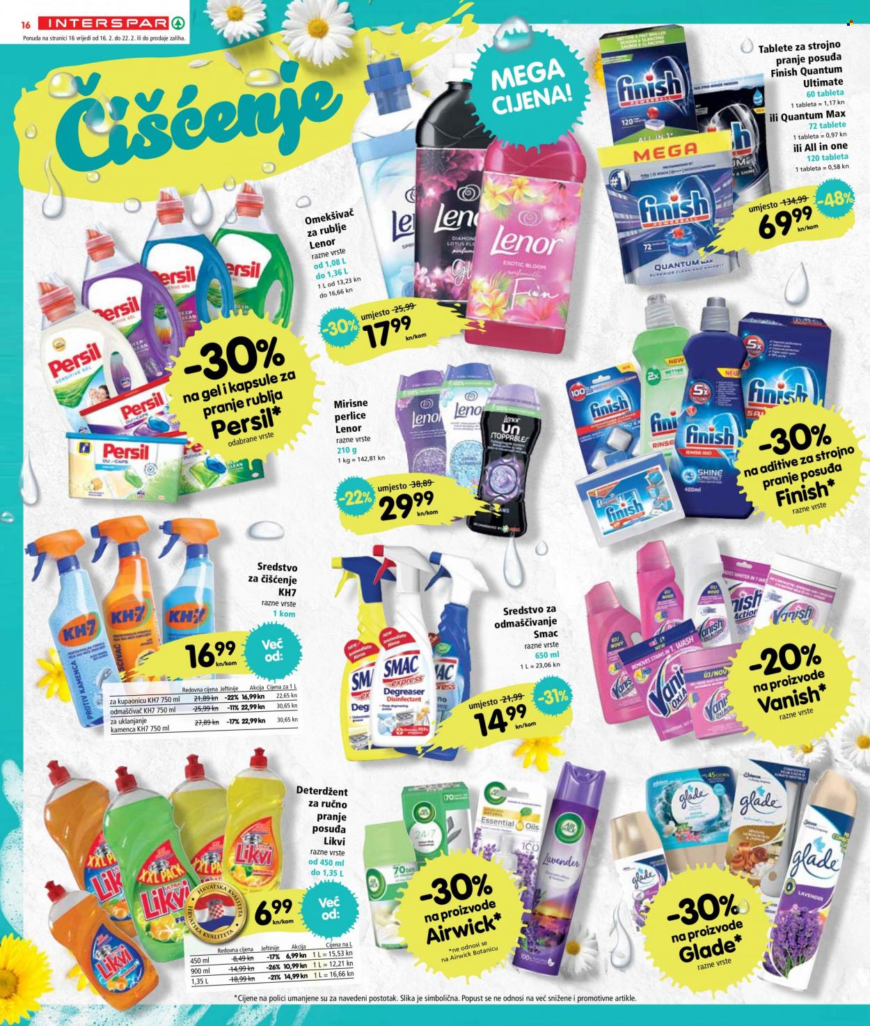 INTERSPAR katalog - 16.02.2022. - 22.02.2022. Stranica 16