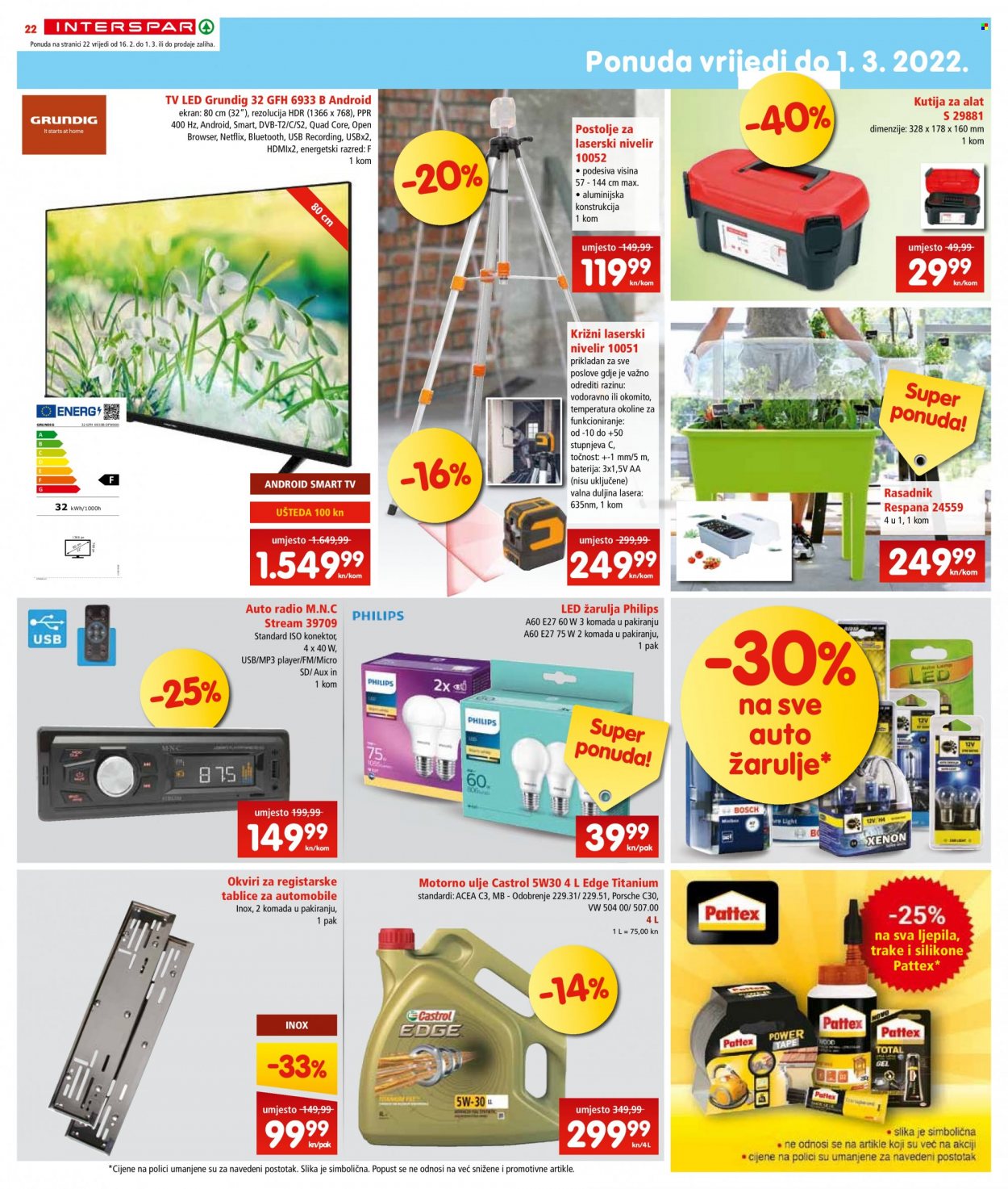 INTERSPAR katalog - 16.02.2022. - 22.02.2022. Stranica 22