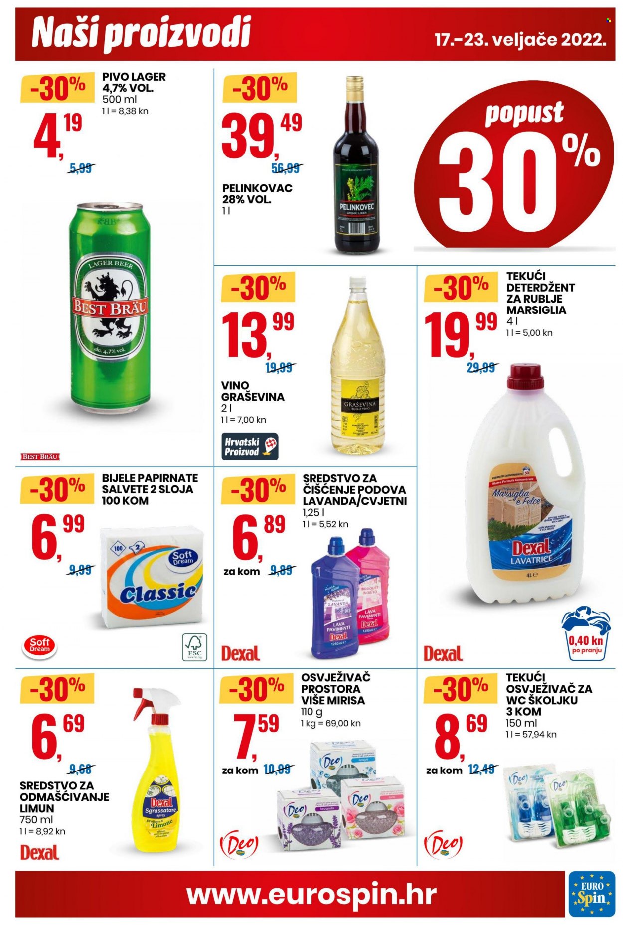 Eurospin katalog - 17.02.2022. - 23.02.2022. Stranica 5