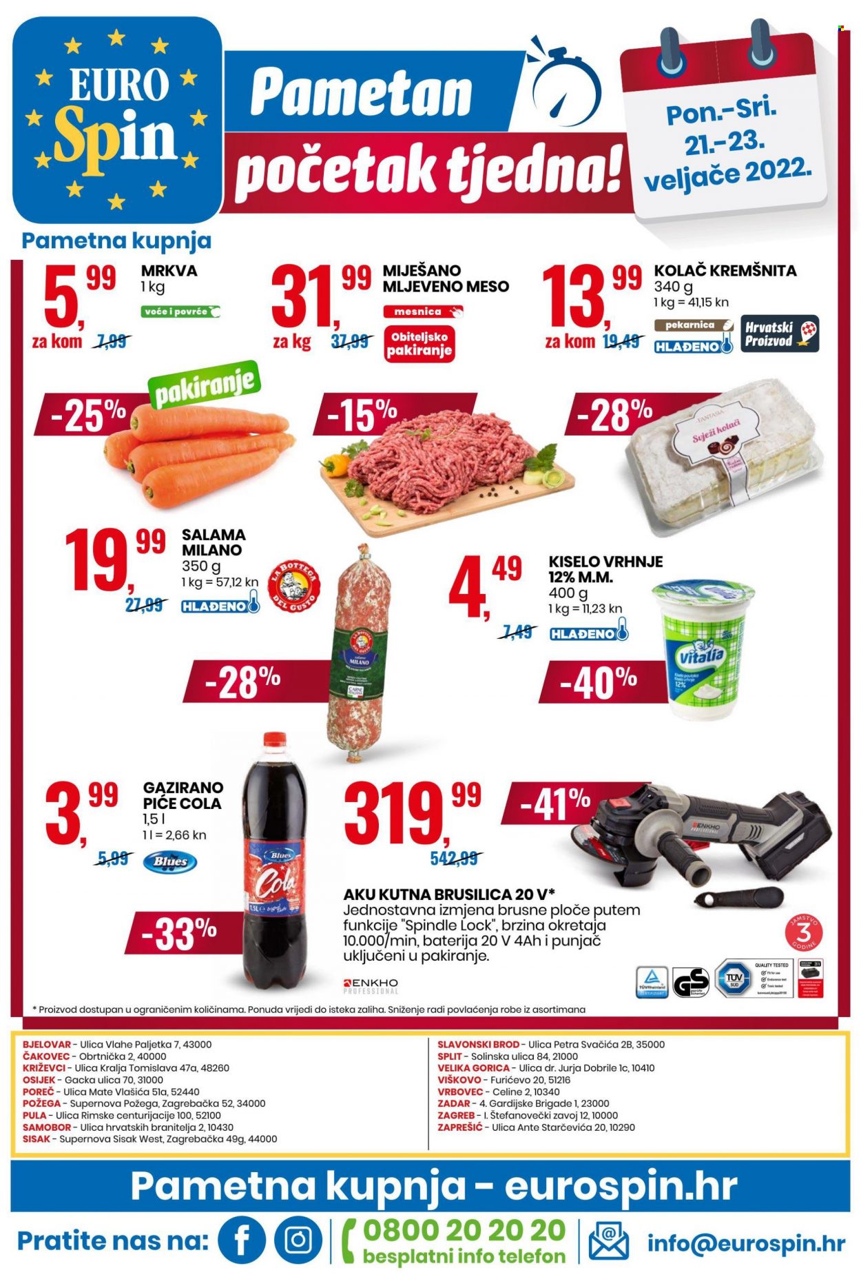 Eurospin katalog - 17.02.2022. - 23.02.2022. Stranica 16