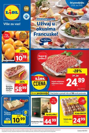 Lidl katalog - 21.02.2022. - 27.02.2022.