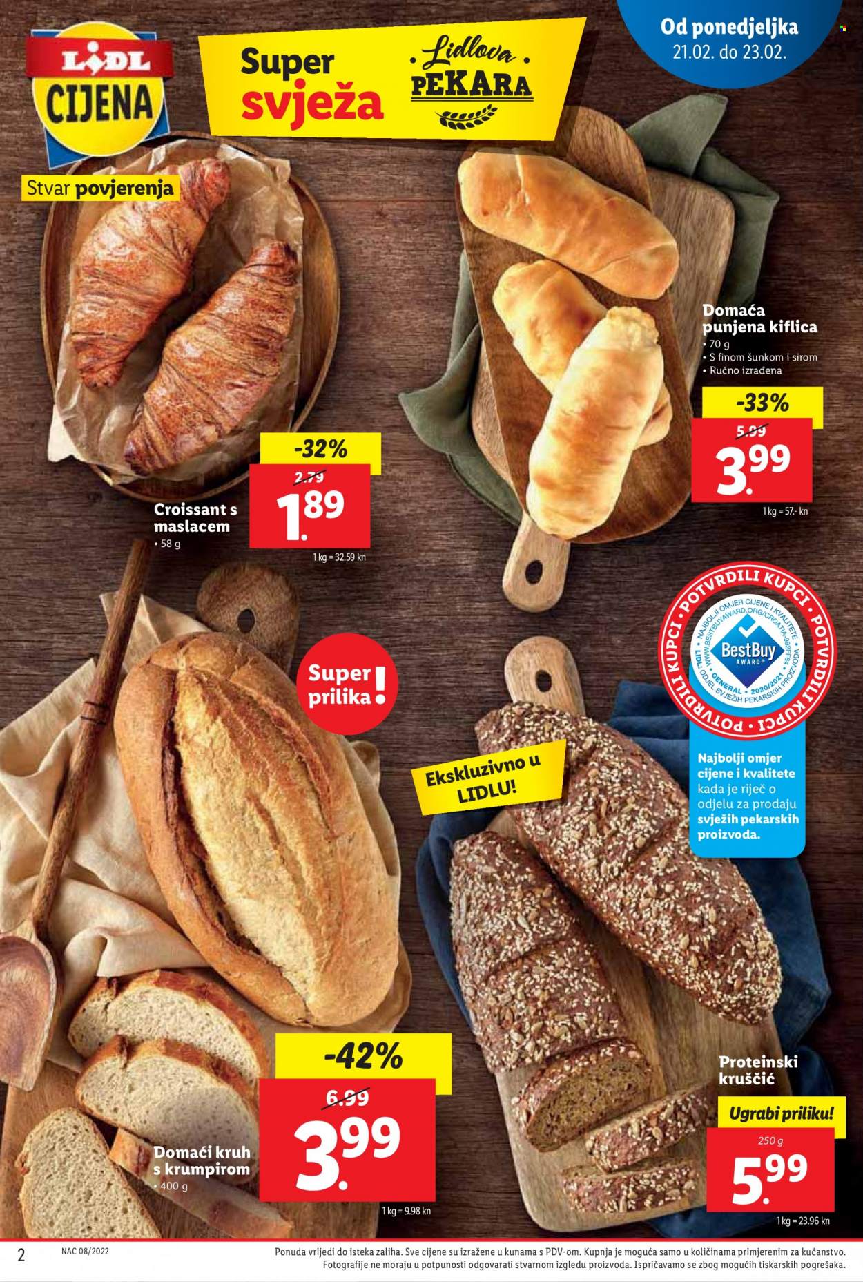 Lidl katalog - 21.02.2022. - 27.02.2022. Stranica 2