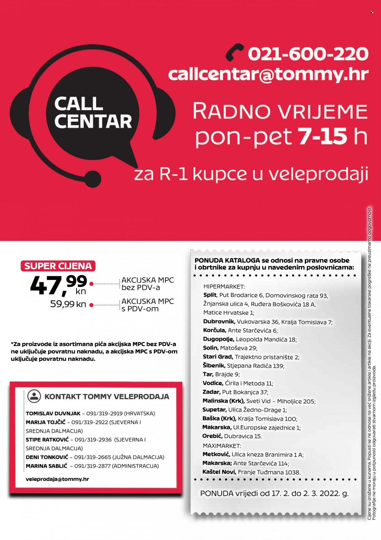 Tommy katalog - 17.02.2022. - 02.03.2022. Stranica 8