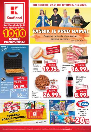 Kaufland katalog - 23.02.2022. - 01.03.2022.