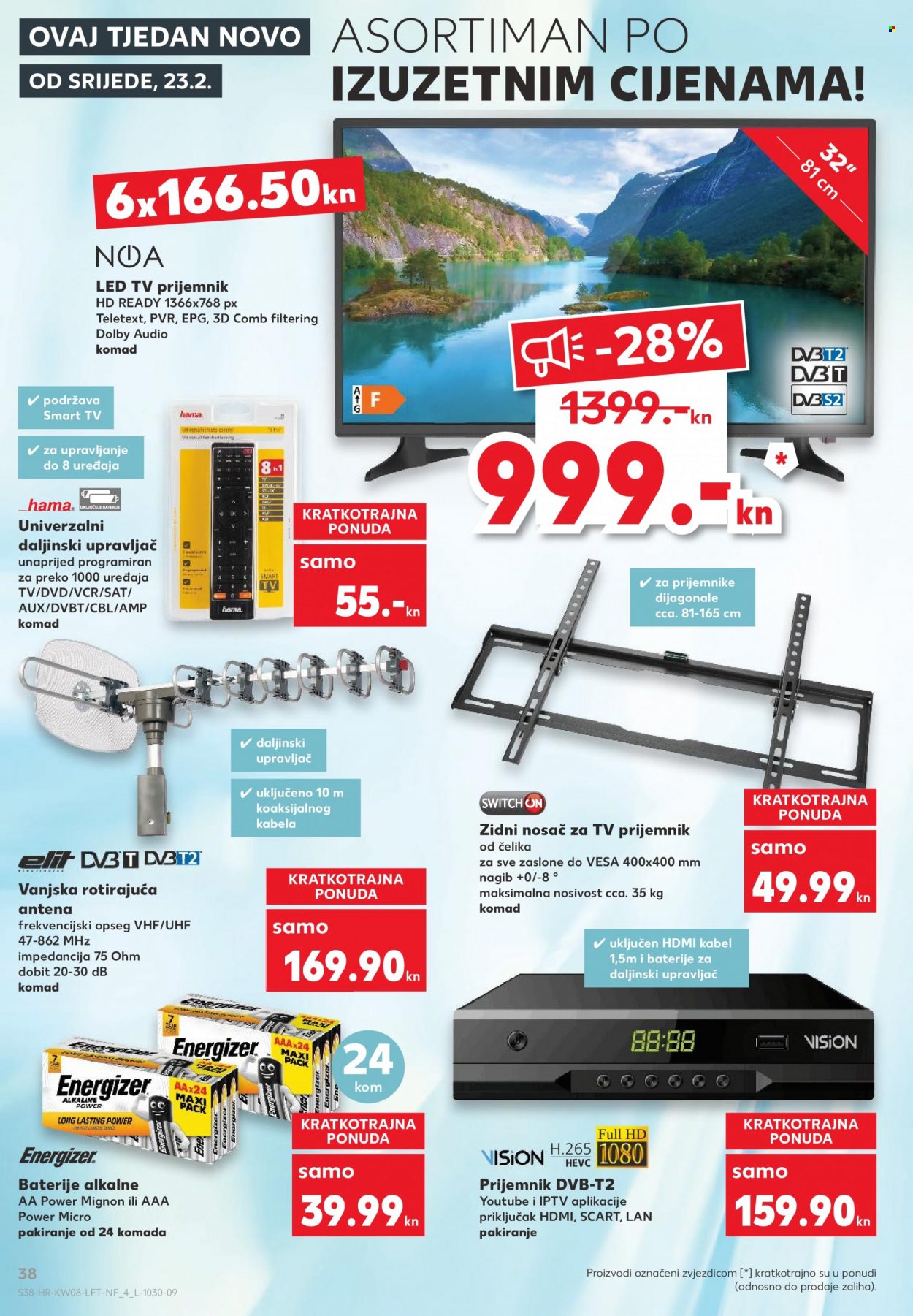 Kaufland katalog - 23.02.2022. - 01.03.2022. Stranica 38