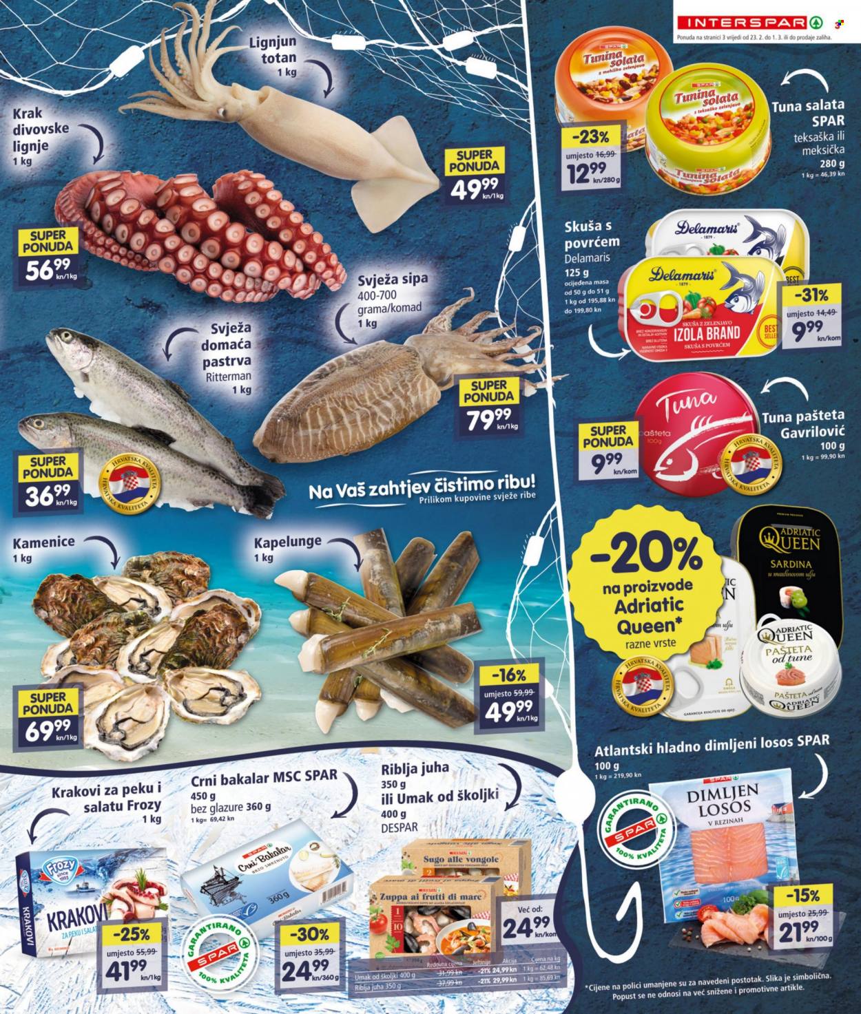INTERSPAR katalog - 23.02.2022. - 01.03.2022. Stranica 3