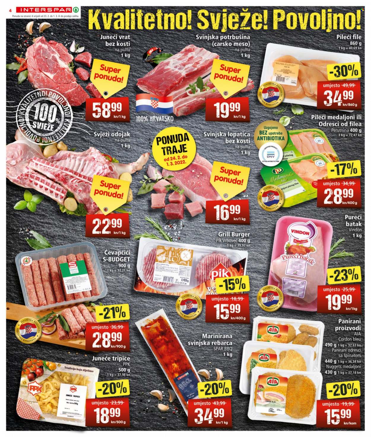 INTERSPAR katalog - 23.02.2022. - 01.03.2022. Stranica 4