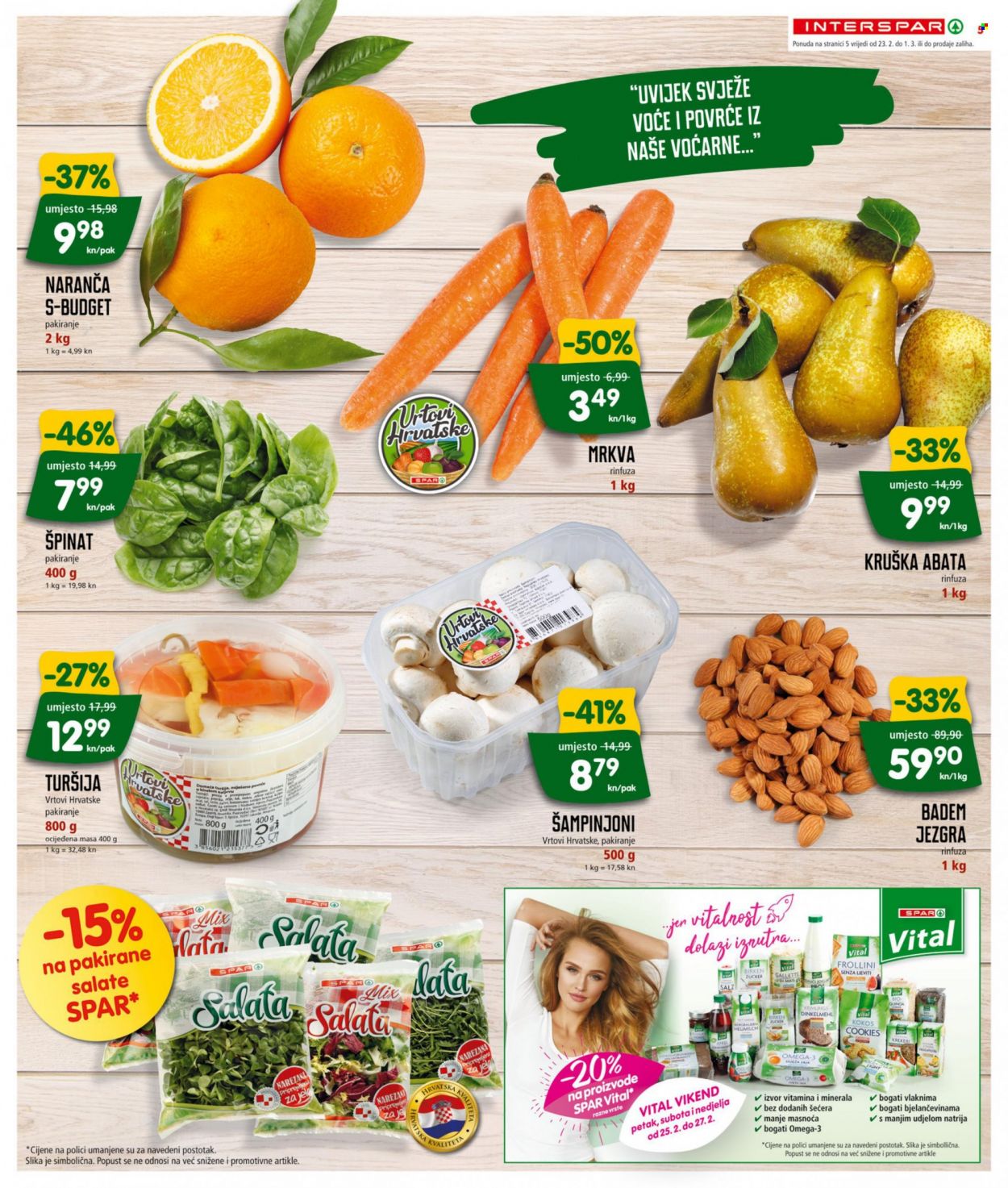 INTERSPAR katalog - 23.02.2022. - 01.03.2022. Stranica 5