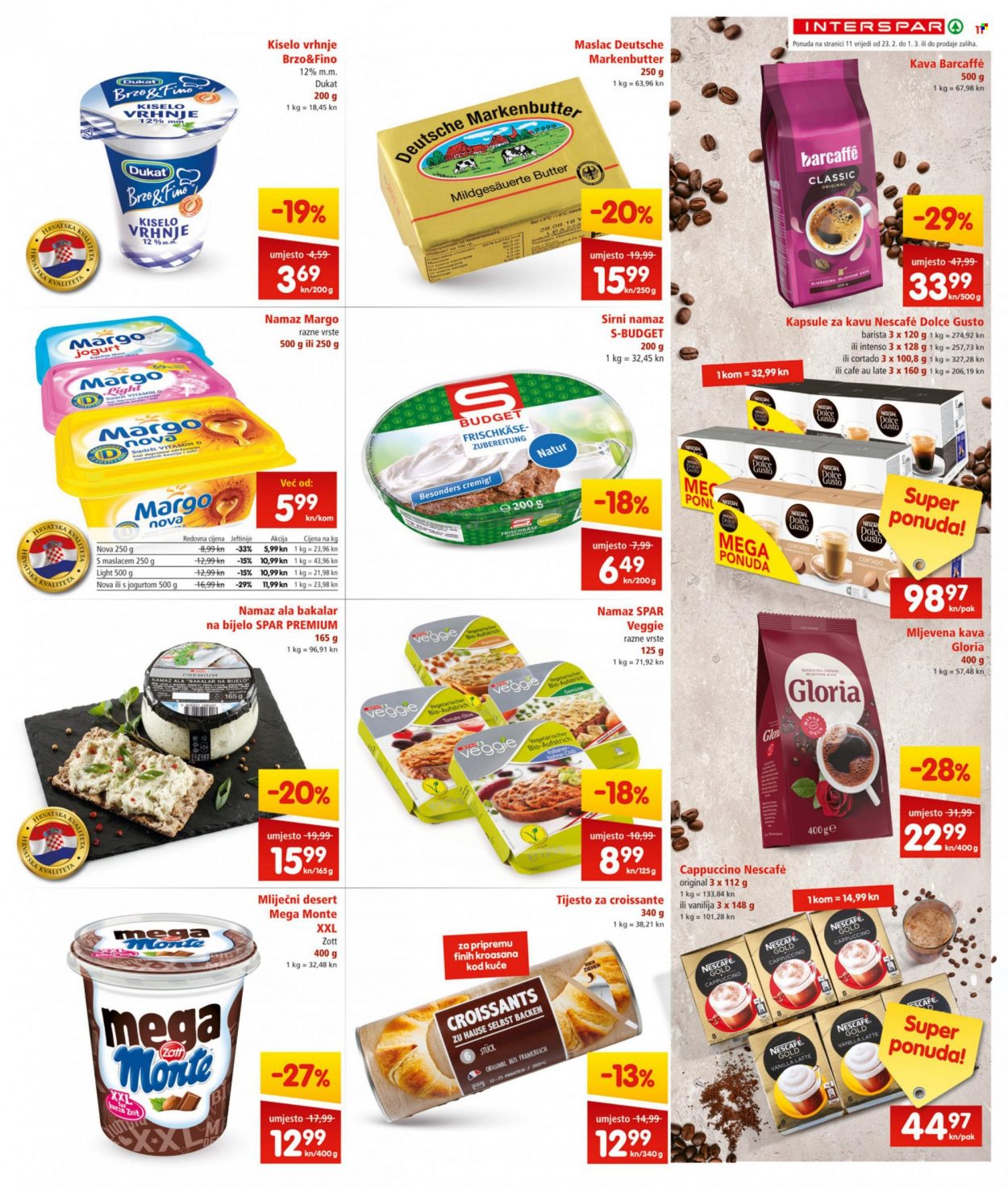 INTERSPAR katalog - 23.02.2022. - 01.03.2022. Stranica 11