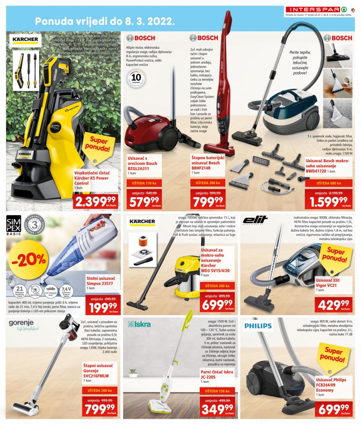 INTERSPAR katalog - 23.02.2022. - 01.03.2022. Stranica 17