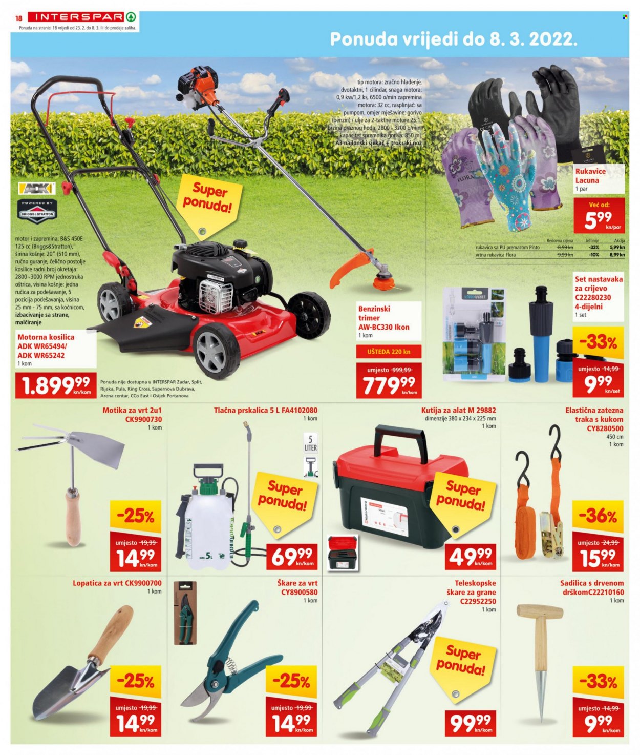 INTERSPAR katalog - 23.02.2022. - 01.03.2022. Stranica 18
