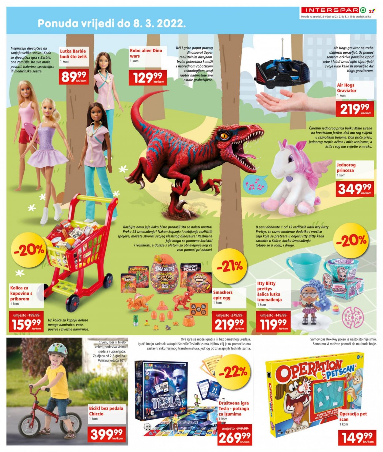 INTERSPAR katalog - 23.02.2022. - 01.03.2022. Stranica 23